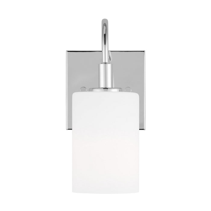 Myhouse Lighting Visual Comfort Studio - 4157101-05 - One Light Bath Vanity - Oak Moore - Chrome