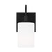 Myhouse Lighting Visual Comfort Studio - 4157101-112 - One Light Bath Vanity - Oak Moore - Midnight Black