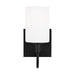 Myhouse Lighting Visual Comfort Studio - 4157101-112 - One Light Bath Vanity - Oak Moore - Midnight Black