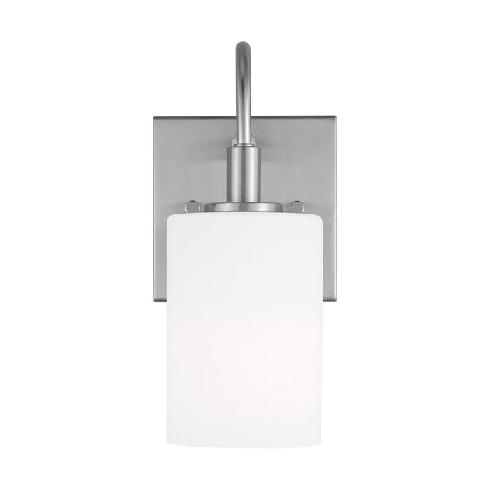 Myhouse Lighting Visual Comfort Studio - 4157101-962 - One Light Bath Vanity - Oak Moore - Brushed Nickel