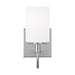 Myhouse Lighting Visual Comfort Studio - 4157101-962 - One Light Bath Vanity - Oak Moore - Brushed Nickel