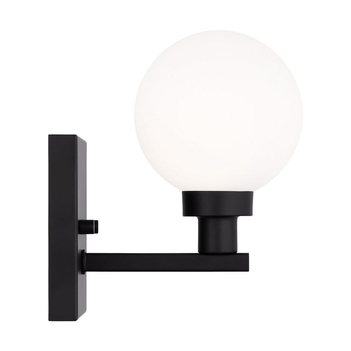 Myhouse Lighting Visual Comfort Studio - 4161601-112 - One Light Bath Vanity - Clybourn - Midnight Black