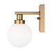 Myhouse Lighting Visual Comfort Studio - 4161601-848 - One Light Bath Vanity - Clybourn - Satin Brass