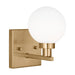 Myhouse Lighting Visual Comfort Studio - 4161601-848 - One Light Bath Vanity - Clybourn - Satin Brass