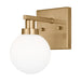 Myhouse Lighting Visual Comfort Studio - 4161601-848 - One Light Bath Vanity - Clybourn - Satin Brass