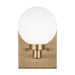 Myhouse Lighting Visual Comfort Studio - 4161601-848 - One Light Bath Vanity - Clybourn - Satin Brass