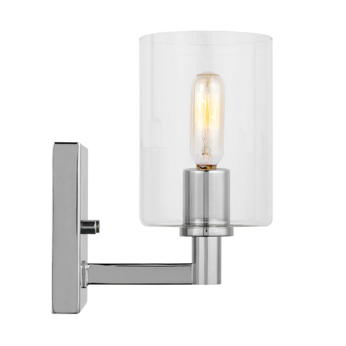 Myhouse Lighting Visual Comfort Studio - 4164201-05 - One Light Bath Vanity - Fullton - Chrome