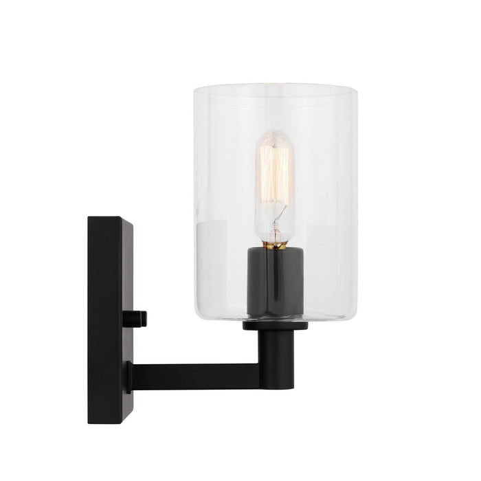 Myhouse Lighting Visual Comfort Studio - 4164201-112 - One Light Bath Vanity - Fullton - Midnight Black