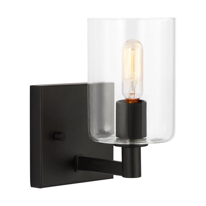 Myhouse Lighting Visual Comfort Studio - 4164201EN-112 - LED Bath Wall Sconce - Fullton - Midnight Black