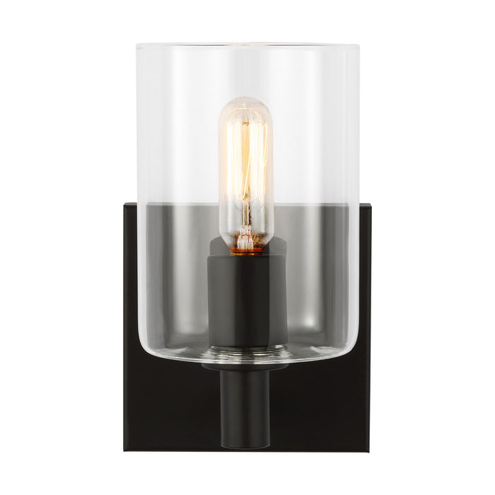 Myhouse Lighting Visual Comfort Studio - 4164201EN-112 - LED Bath Wall Sconce - Fullton - Midnight Black