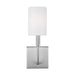 Myhouse Lighting Visual Comfort Studio - 4167101-962 - One Light Bath Vanity - Greenwich - Brushed Nickel