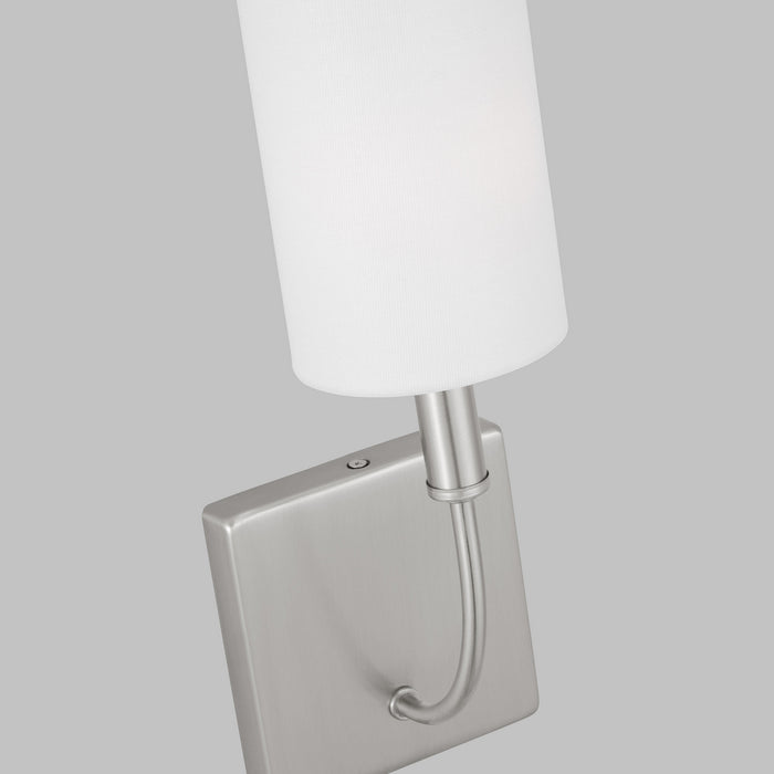 Myhouse Lighting Visual Comfort Studio - 4167101-962 - One Light Bath Vanity - Greenwich - Brushed Nickel