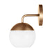 Myhouse Lighting Visual Comfort Studio - 4168101-848 - One Light Bath Vanity - Alvin - Satin Brass