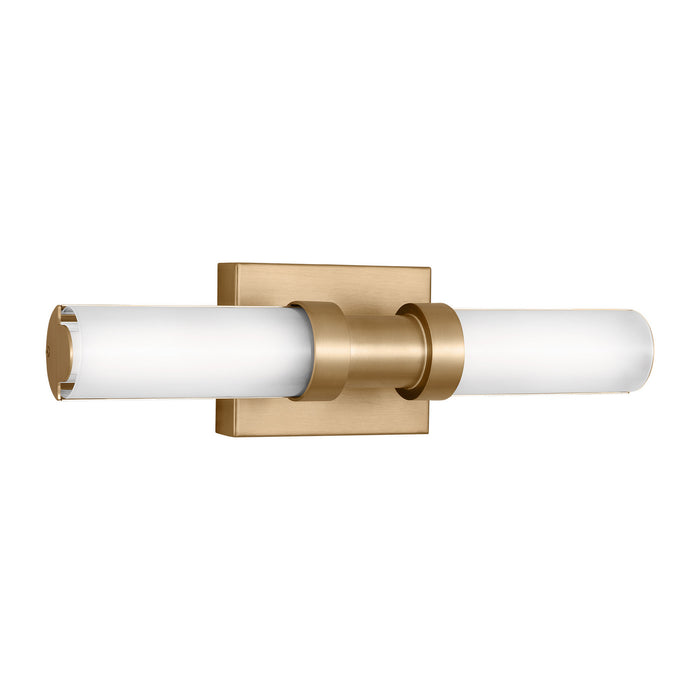 Myhouse Lighting Visual Comfort Studio - 4404093S-848 - LED Bath Wall Sconce - Kiel - Satin Brass