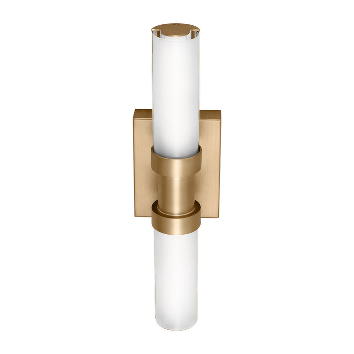 Myhouse Lighting Visual Comfort Studio - 4404093S-848 - LED Bath Wall Sconce - Kiel - Satin Brass