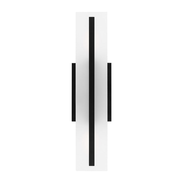 Myhouse Lighting Visual Comfort Studio - 4454302-112 - Two Light Bath Vanity - Dex - Midnight Black