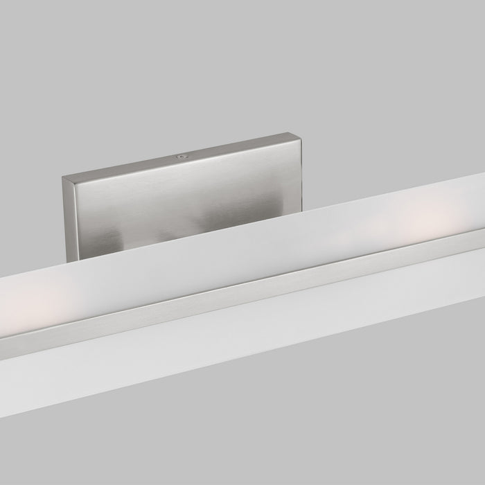 Myhouse Lighting Visual Comfort Studio - 4454302-962 - Two Light Bath Vanity - Dex - Brushed Nickel