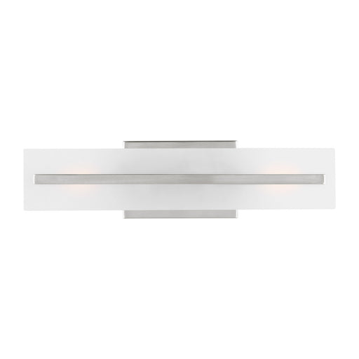 Myhouse Lighting Visual Comfort Studio - 4454302-962 - Two Light Bath Vanity - Dex - Brushed Nickel