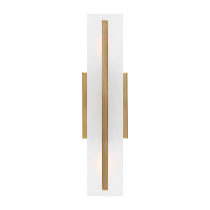 Myhouse Lighting Visual Comfort Studio - 4454302EN3-848 - LED Bath Wall Sconce - Dex - Satin Brass