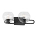 Myhouse Lighting Visual Comfort Studio - 4455702-112 - Two Light Bath Vanity - Codyn - Midnight Black