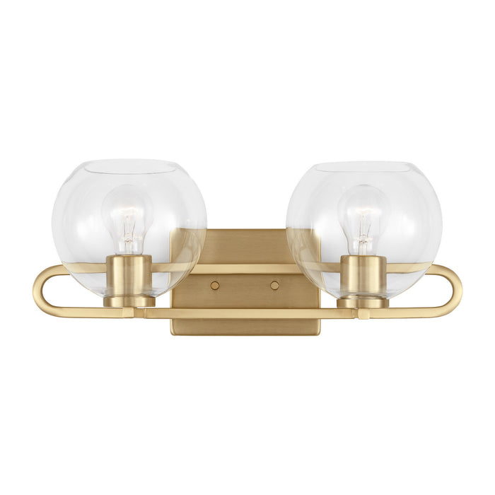 Myhouse Lighting Visual Comfort Studio - 4455702-848 - Two Light Bath Vanity - Codyn - Satin Brass