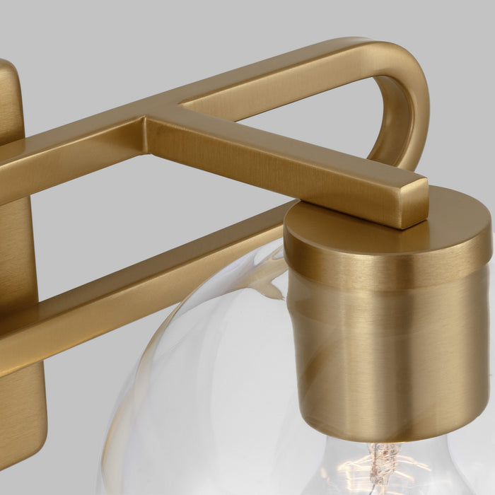 Myhouse Lighting Visual Comfort Studio - 4455702-848 - Two Light Bath Vanity - Codyn - Satin Brass