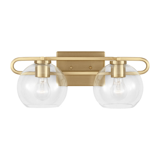 Myhouse Lighting Visual Comfort Studio - 4455702-848 - Two Light Bath Vanity - Codyn - Satin Brass