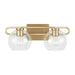 Myhouse Lighting Visual Comfort Studio - 4455702-848 - Two Light Bath Vanity - Codyn - Satin Brass