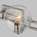 Myhouse Lighting Visual Comfort Studio - 4455702-962 - Two Light Bath Vanity - Codyn - Brushed Nickel