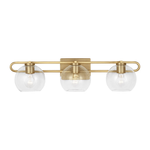 Myhouse Lighting Visual Comfort Studio - 4455703-848 - Three Light Bath Vanity - Codyn - Satin Brass