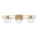 Myhouse Lighting Visual Comfort Studio - 4455703-848 - Three Light Bath Vanity - Codyn - Satin Brass
