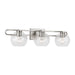 Myhouse Lighting Visual Comfort Studio - 4455703-962 - Three Light Bath Vanity - Codyn - Brushed Nickel