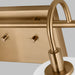 Myhouse Lighting Visual Comfort Studio - 4457102-848 - Two Light Bath Vanity - Oak Moore - Satin Brass