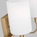 Myhouse Lighting Visual Comfort Studio - 4457102-848 - Two Light Bath Vanity - Oak Moore - Satin Brass