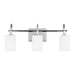 Myhouse Lighting Visual Comfort Studio - 4457103EN3-05 - LED Bath Wall Sconce - Oak Moore - Chrome