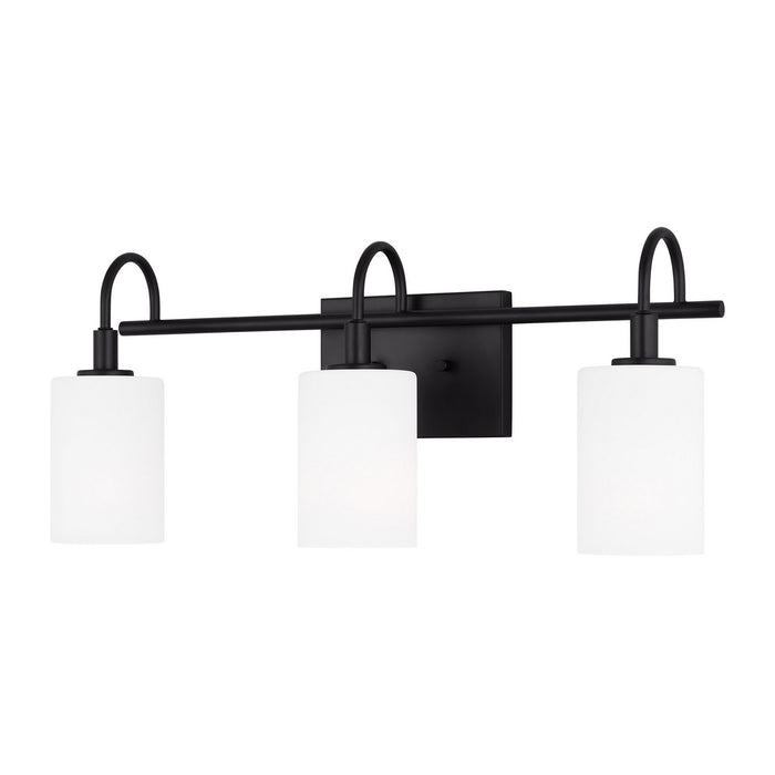 Myhouse Lighting Visual Comfort Studio - 4457103EN3-112 - LED Bath Wall Sconce - Oak Moore - Midnight Black