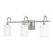 Myhouse Lighting Visual Comfort Studio - 4457103EN3-962 - LED Bath Wall Sconce - Oak Moore - Brushed Nickel