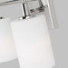 Myhouse Lighting Visual Comfort Studio - 4457104-05 - Four Light Bath Vanity - Oak Moore - Chrome