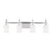 Myhouse Lighting Visual Comfort Studio - 4457104EN3-05 - LED Bath Wall Sconce - Oak Moore - Chrome