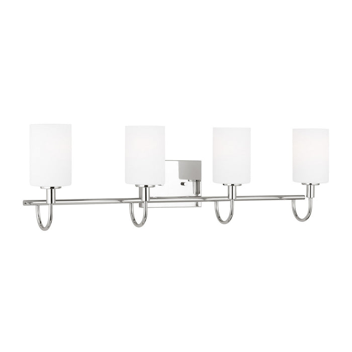 Myhouse Lighting Visual Comfort Studio - 4457104EN3-05 - LED Bath Wall Sconce - Oak Moore - Chrome