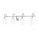 Myhouse Lighting Visual Comfort Studio - 4457104EN3-05 - LED Bath Wall Sconce - Oak Moore - Chrome