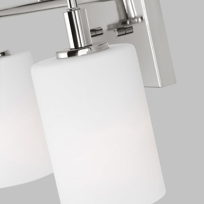 Myhouse Lighting Visual Comfort Studio - 4457104EN3-05 - LED Bath Wall Sconce - Oak Moore - Chrome
