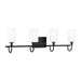 Myhouse Lighting Visual Comfort Studio - 4457104EN3-112 - LED Bath Wall Sconce - Oak Moore - Midnight Black