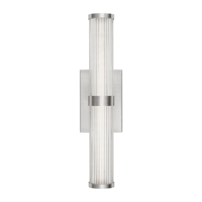 Myhouse Lighting Visual Comfort Studio - 4459293S-962 - LED Bath Wall Sconce - Syden - Brushed Nickel