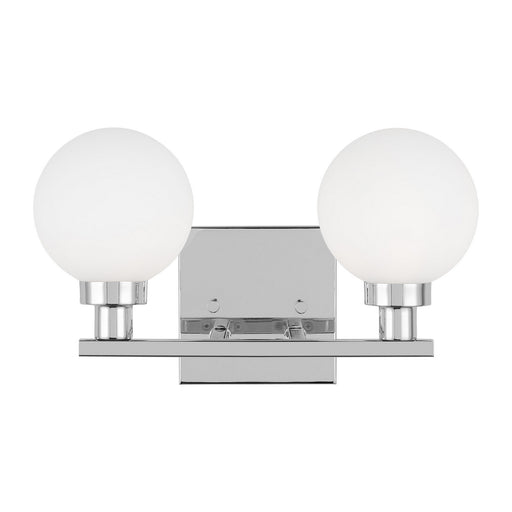 Myhouse Lighting Visual Comfort Studio - 4461602-05 - Two Light Bath Vanity - Clybourn - Chrome