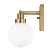 Myhouse Lighting Visual Comfort Studio - 4461602-848 - Two Light Bath Vanity - Clybourn - Satin Brass