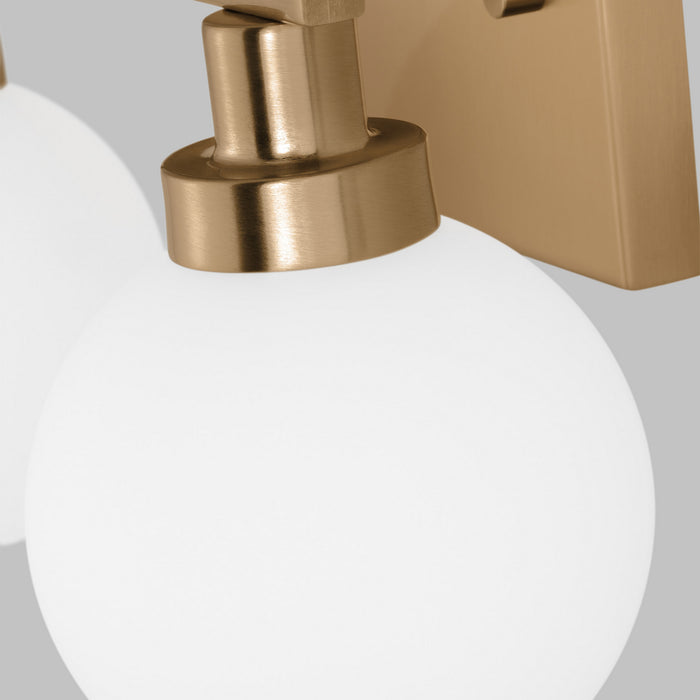 Myhouse Lighting Visual Comfort Studio - 4461602-848 - Two Light Bath Vanity - Clybourn - Satin Brass