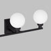 Myhouse Lighting Visual Comfort Studio - 4461603-112 - Three Light Bath Vanity - Clybourn - Midnight Black