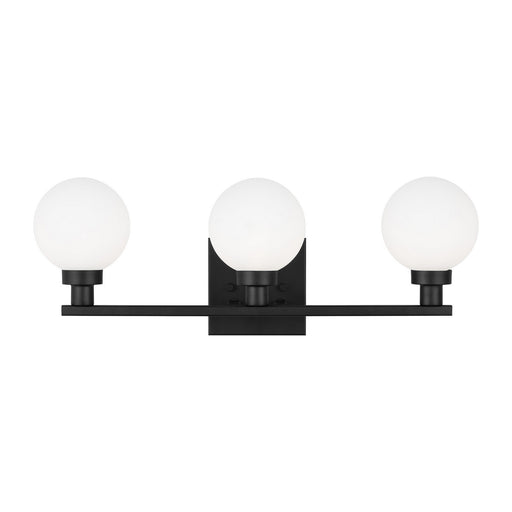 Myhouse Lighting Visual Comfort Studio - 4461603-112 - Three Light Bath Vanity - Clybourn - Midnight Black