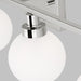 Myhouse Lighting Visual Comfort Studio - 4461604-05 - Four Light Bath Vanity - Clybourn - Chrome